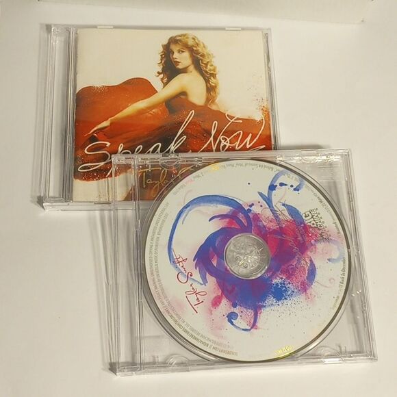Taylor Swift 2010 Deluxe Speak Now Cd & Enhanced Cd - Picture 1 of 8
